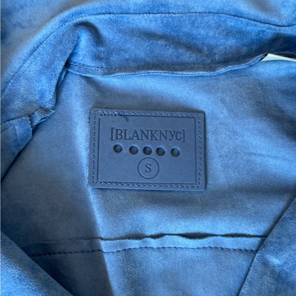 BlankNYC blue suede jacket Small - Picture 4 of 8
